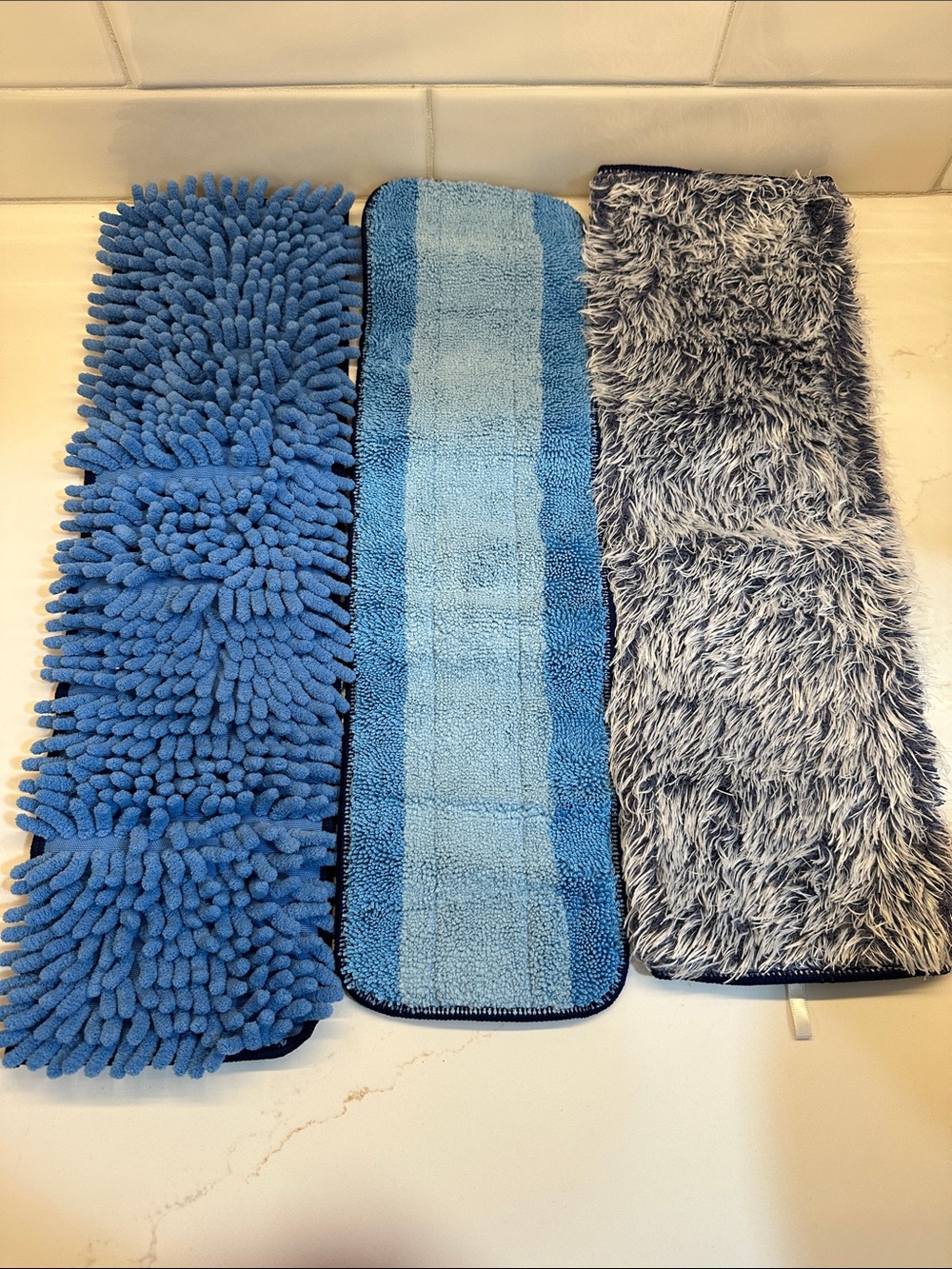 Bona Microfiber Mop Pad Set - Reusable Home Bath Cleaning Pads